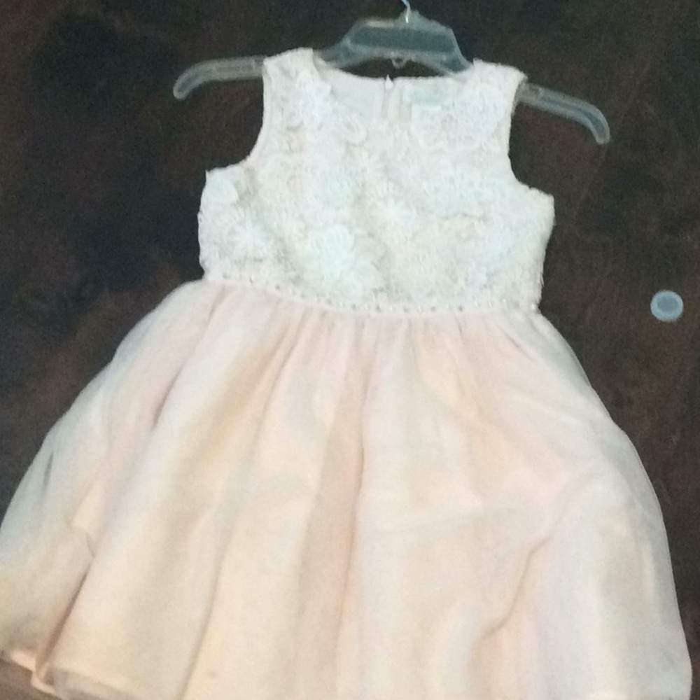 A pink girls dress